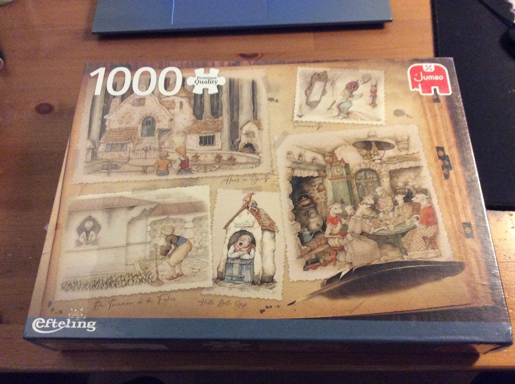 Jumbo Premium Collection Puzzel Anton Pieck Efteling 1000 st, Ophalen of Verzenden, 500 t/m 1500 stukjes, Nieuw