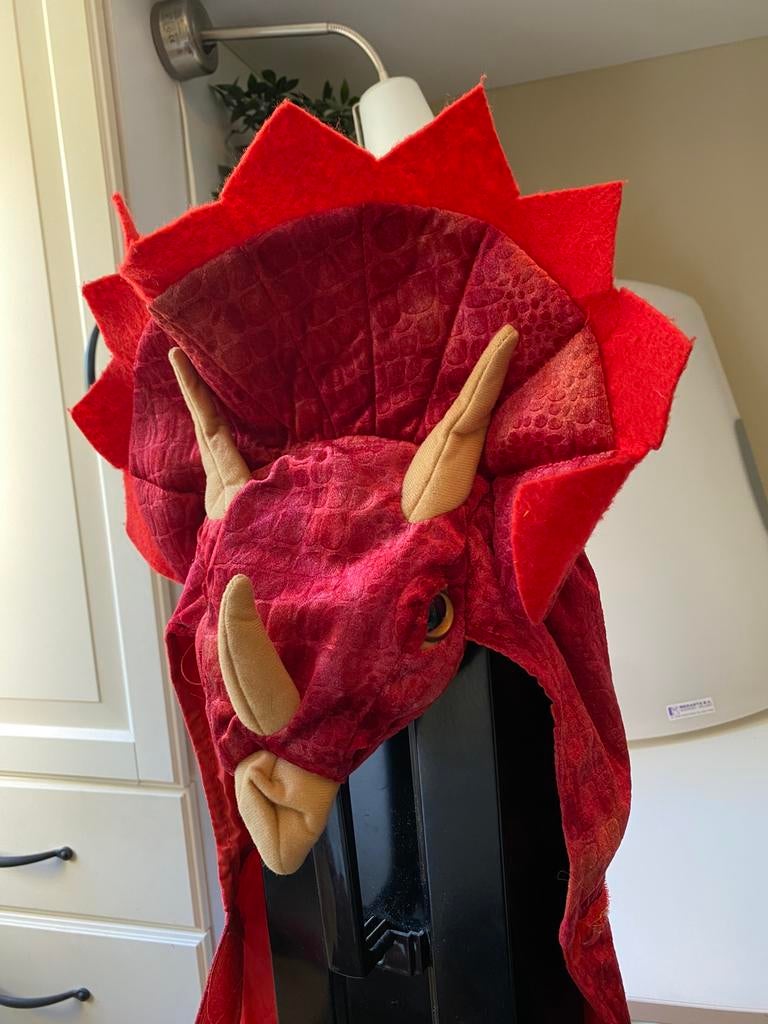 Great Pretenders Triceratops Dino Cape 4-7jaar, Ophalen of Verzenden, Jongen of Meisje