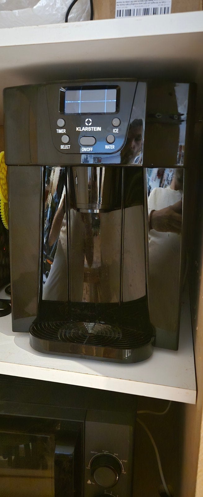 Klarstein ijsblokjes en ijswater maker, Ophalen of Verzenden, Gebruikt