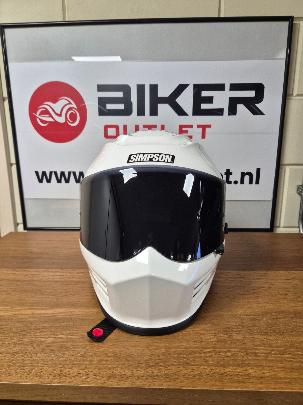 simpson speed, maat XL, met donker vizier, Motoren, Heren, XL, Ophalen of Verzenden, Integraalhelm