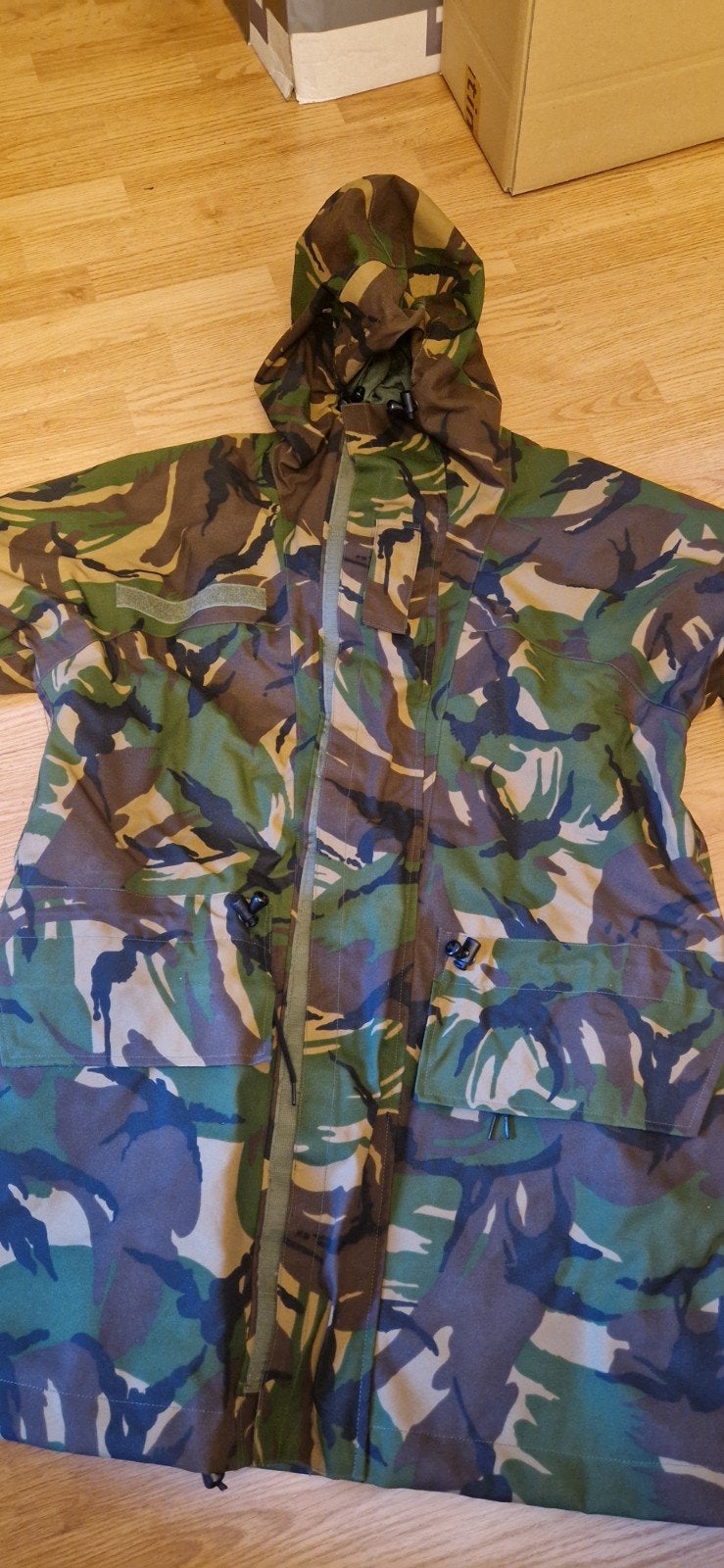 Parka bilaminaat woodland, Ophalen of Verzenden, Landmacht, Nederland, Kleding of Schoenen
