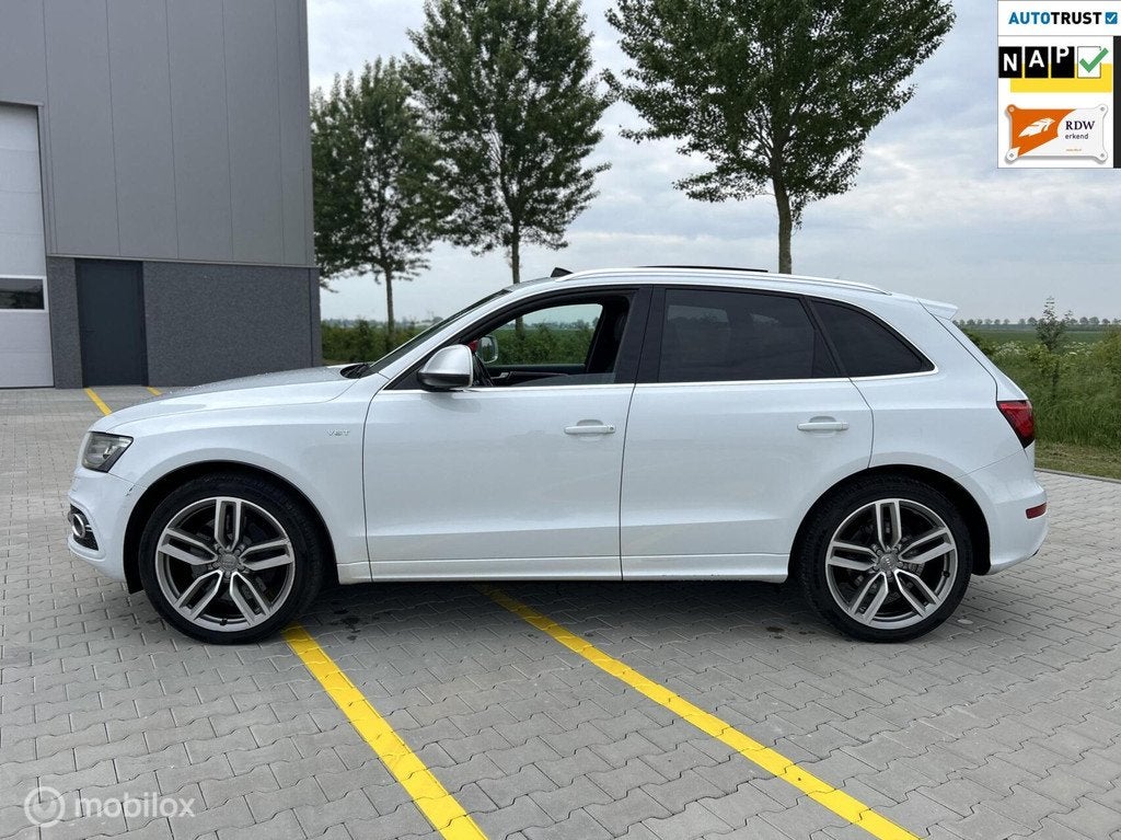 Audi SQ5 3.0 TDI SQ5 quattro Pro Line|B&O|CARPLAY|APK|313PK|, Auto's, Audi, Automaat, Euro 5, 15 km/l, Wit
