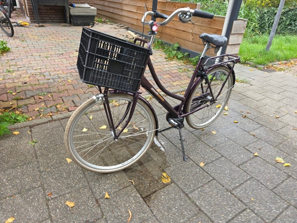 Transportfiets dames, Ophalen, Terugtraprem, Sparta, Gebruikt
