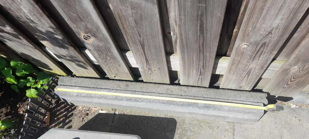 Betonranden, Tuin en Terras, Ophalen, Minder dan 100 cm, Minder dan 25 cm