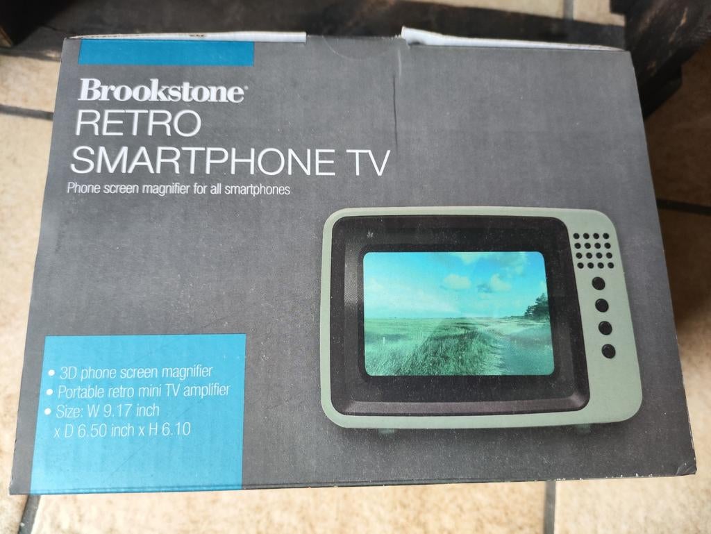 Retro Smartphone TV phone screen magnifier, Ophalen of Verzenden