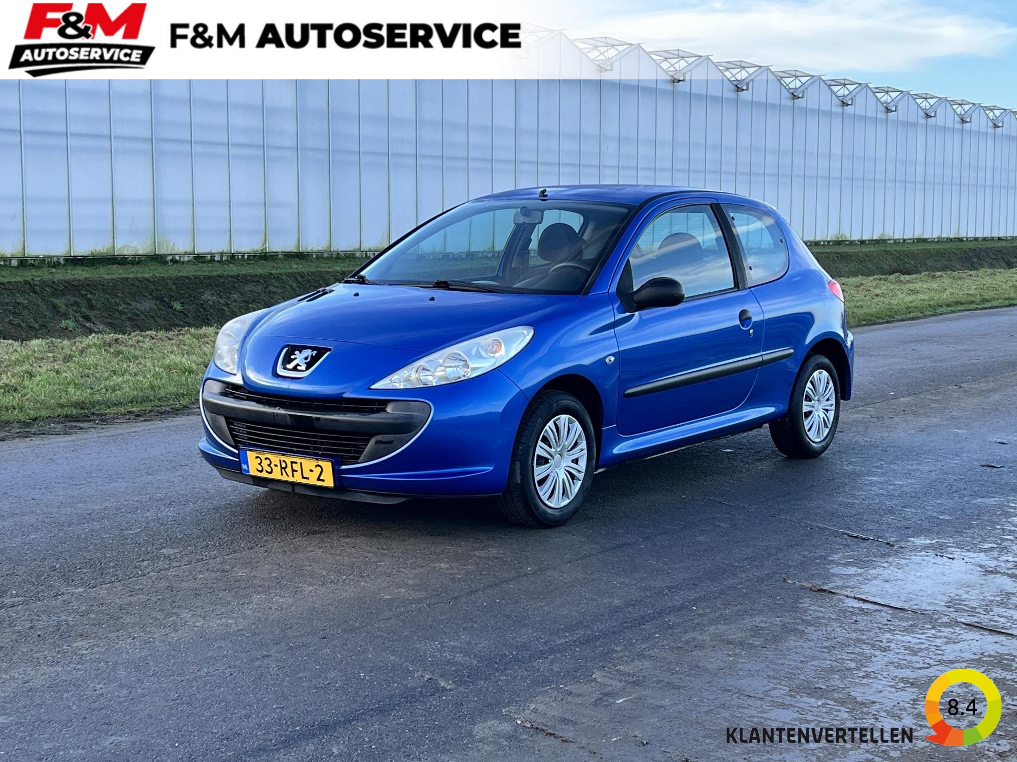 Peugeot 206 + 1.1 XR, Auto's, Voorwielaandrijving, Stof, Gebruikt, 31 €/maand