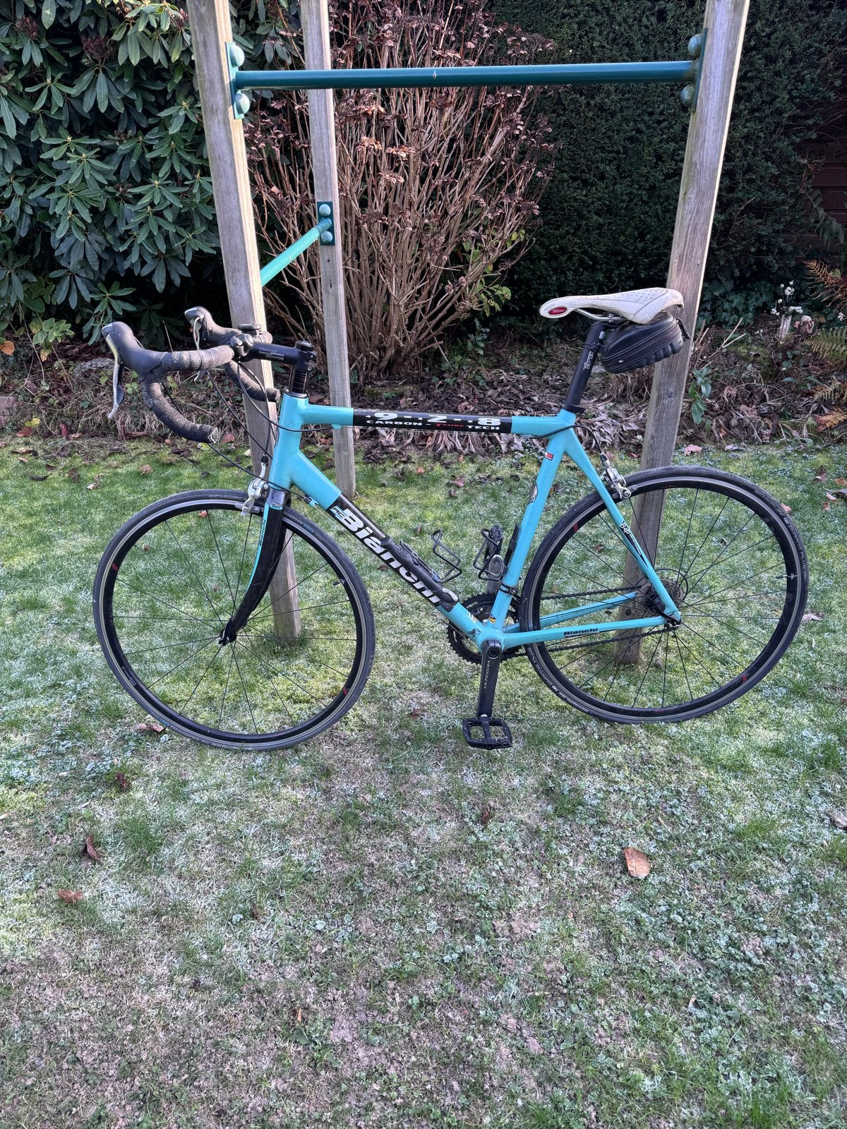 Bianchi racefiets - Carbon T-Cube Technology, Fietsen en Brommers, Fietsen | Racefietsen, 28 inch, Gebruikt, Carbon, 57 tot 61 cm