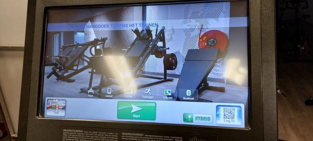 Foto 2 van Professionele Life Fitness Crosstrainer (1 stuk over)