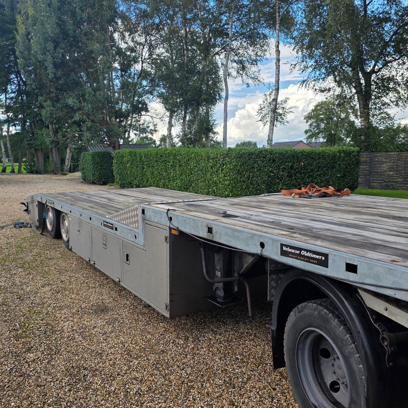 Autotransporter 8,5M | 7500kg laadvermogen | luchtvering, Ophalen