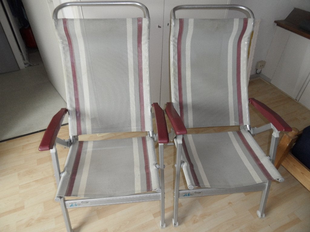 Camping stoelen, Ophalen, Gebruikt, Campingstoel