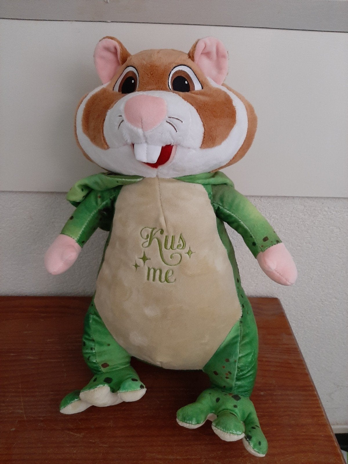 AH hamster knuffel efteling kikkerprins, Ophalen of Verzenden, Overige typen
