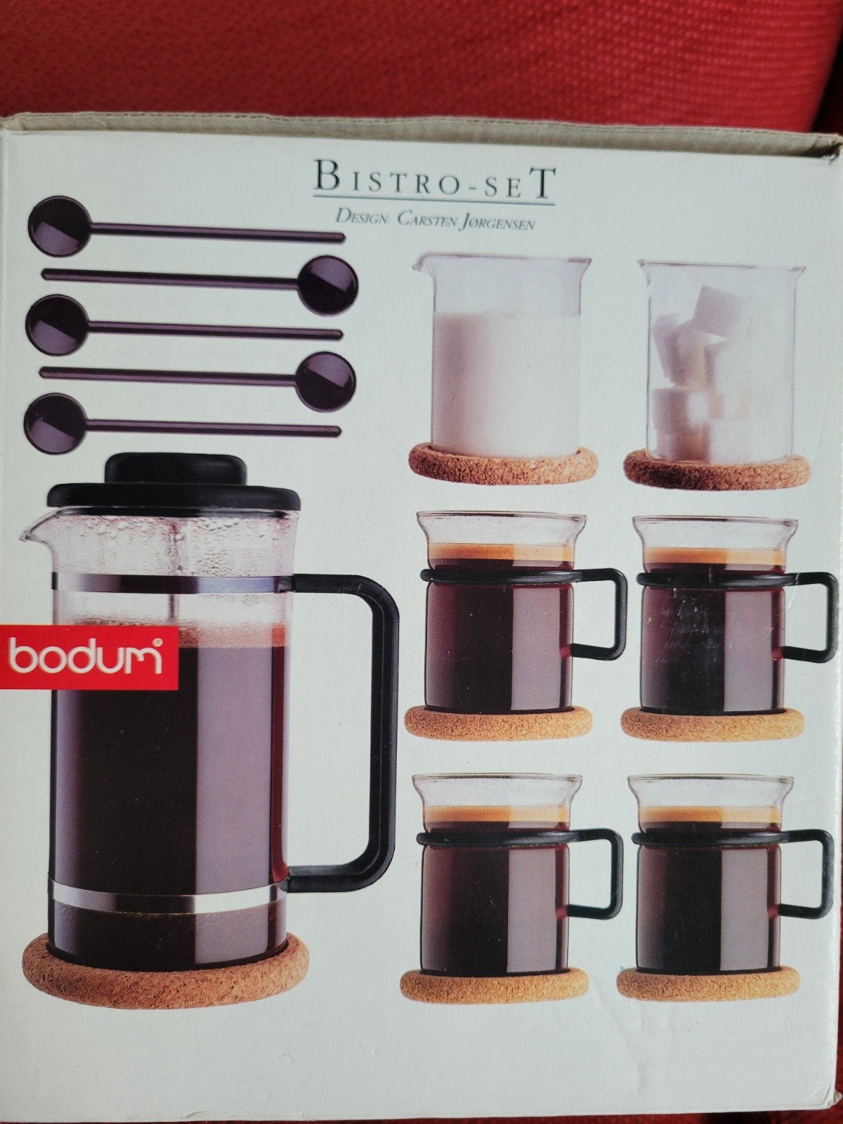 Bodum Bistro-Set Carsten Jørgensen - Nieuw in doos, Overige merken, Nieuw, Ophalen of Verzenden, Glas
