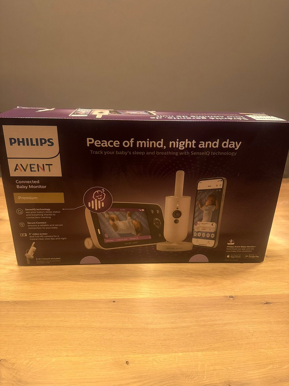 Philips Avent Premium babyfoon scd973/26 nieuw geseald, Ophalen of Verzenden, Nieuw, 250 meter of meer, Camera