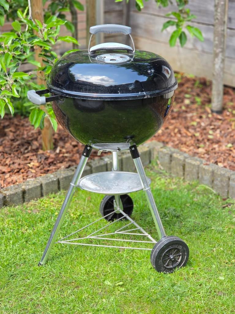 Weber Compact Kettle Houtskoolbarbecue 47 cm, Ophalen, Gebruikt, Weber
