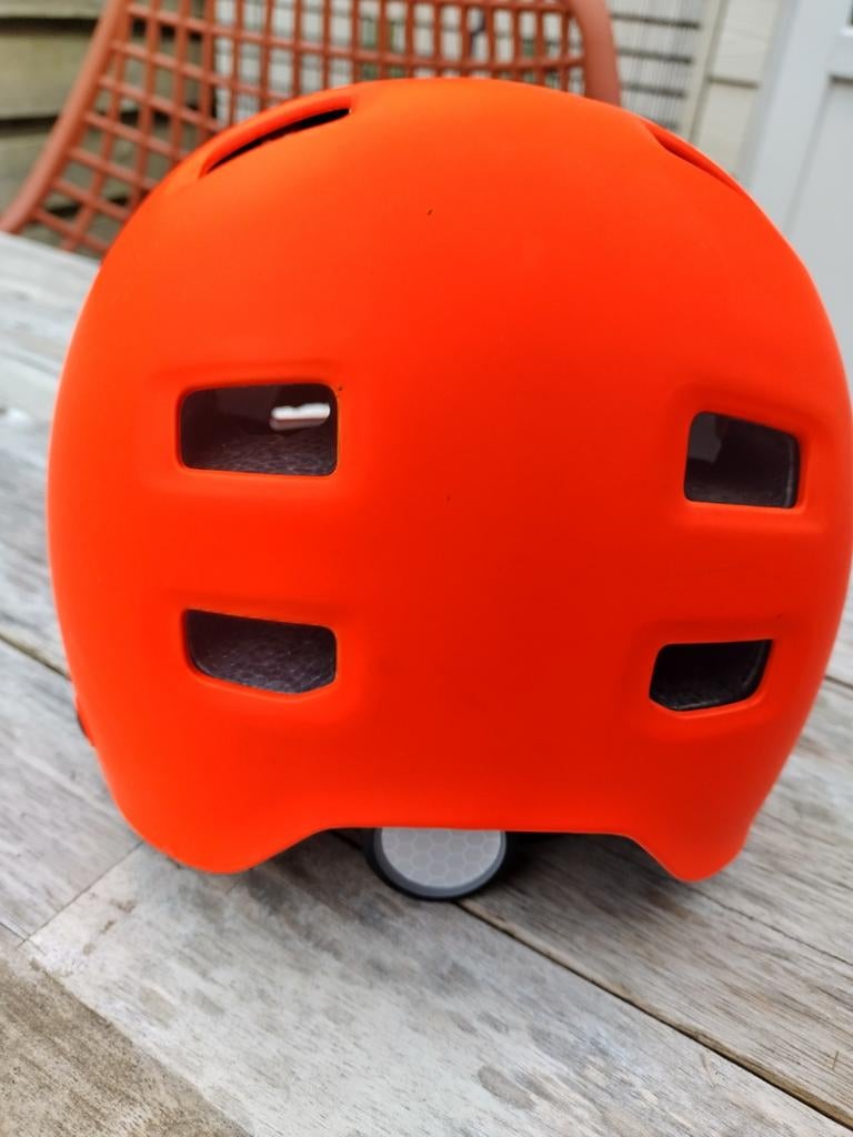 Oxelo skatehelm kinder maat 55-59 cm oranje, Ophalen