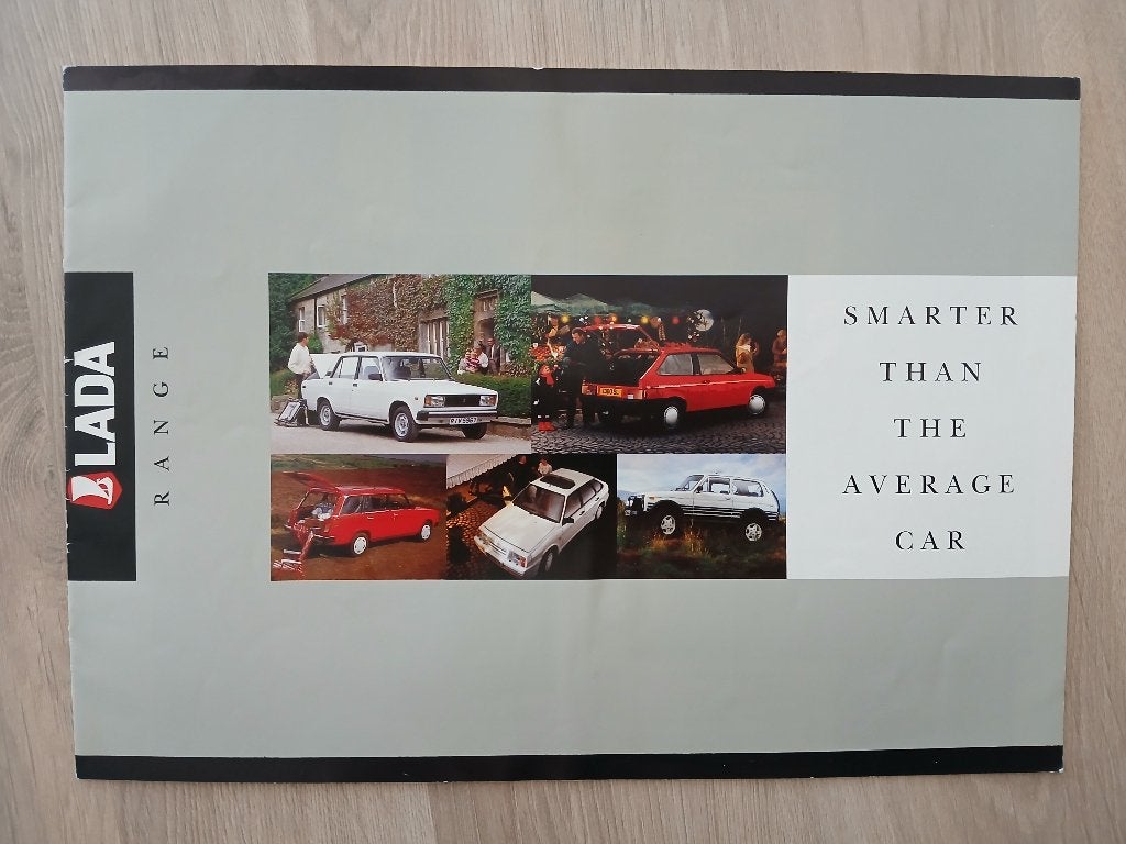 LADA range brochure, Ophalen of Verzenden, Zo goed als nieuw, Overige merken, Lada