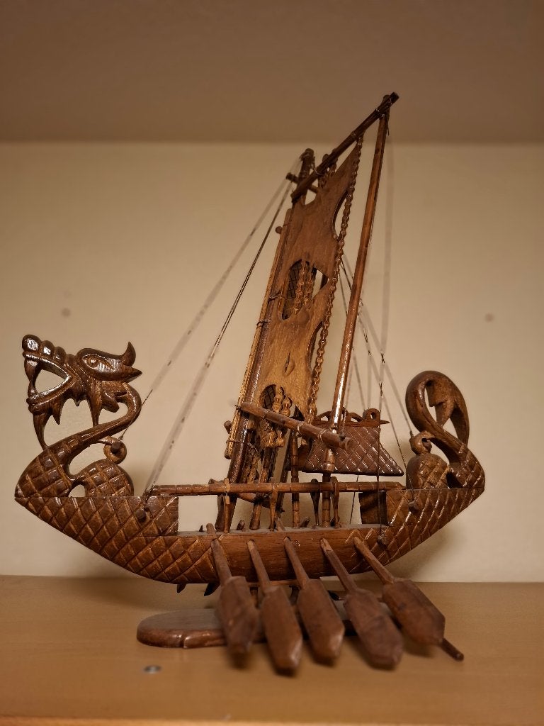 Model Viking-langschip (drakkar), Ophalen, Gebruikt, Overige merken