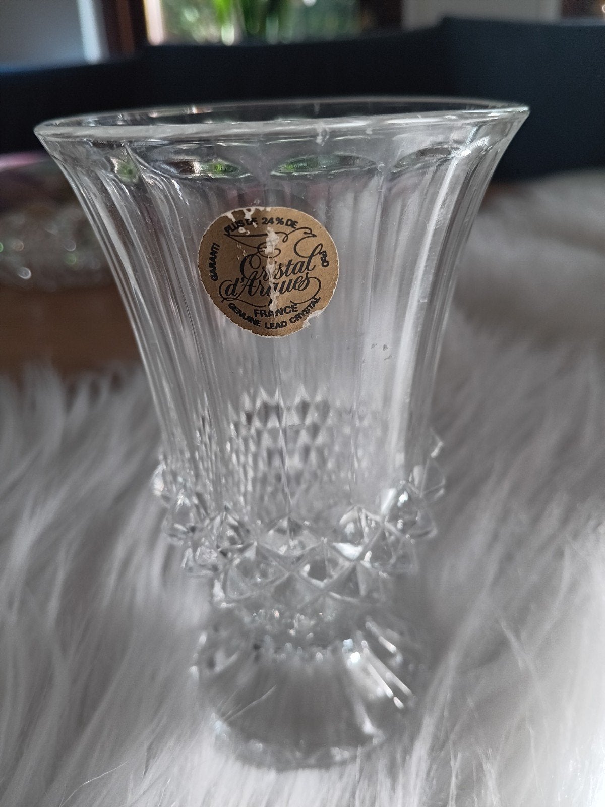 Vaasje van kristal, Ophalen of Verzenden