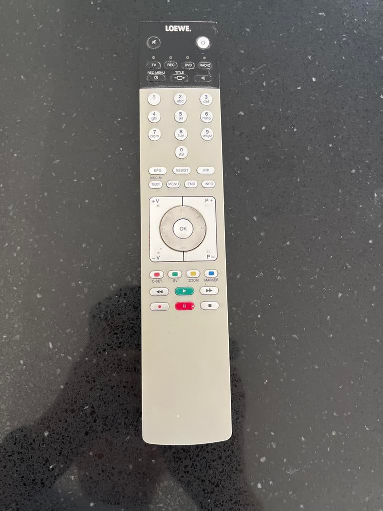 Loewe afstandsbediening - Serie 89950A10, Ophalen of Verzenden, Gebruikt, Origineel, Tv