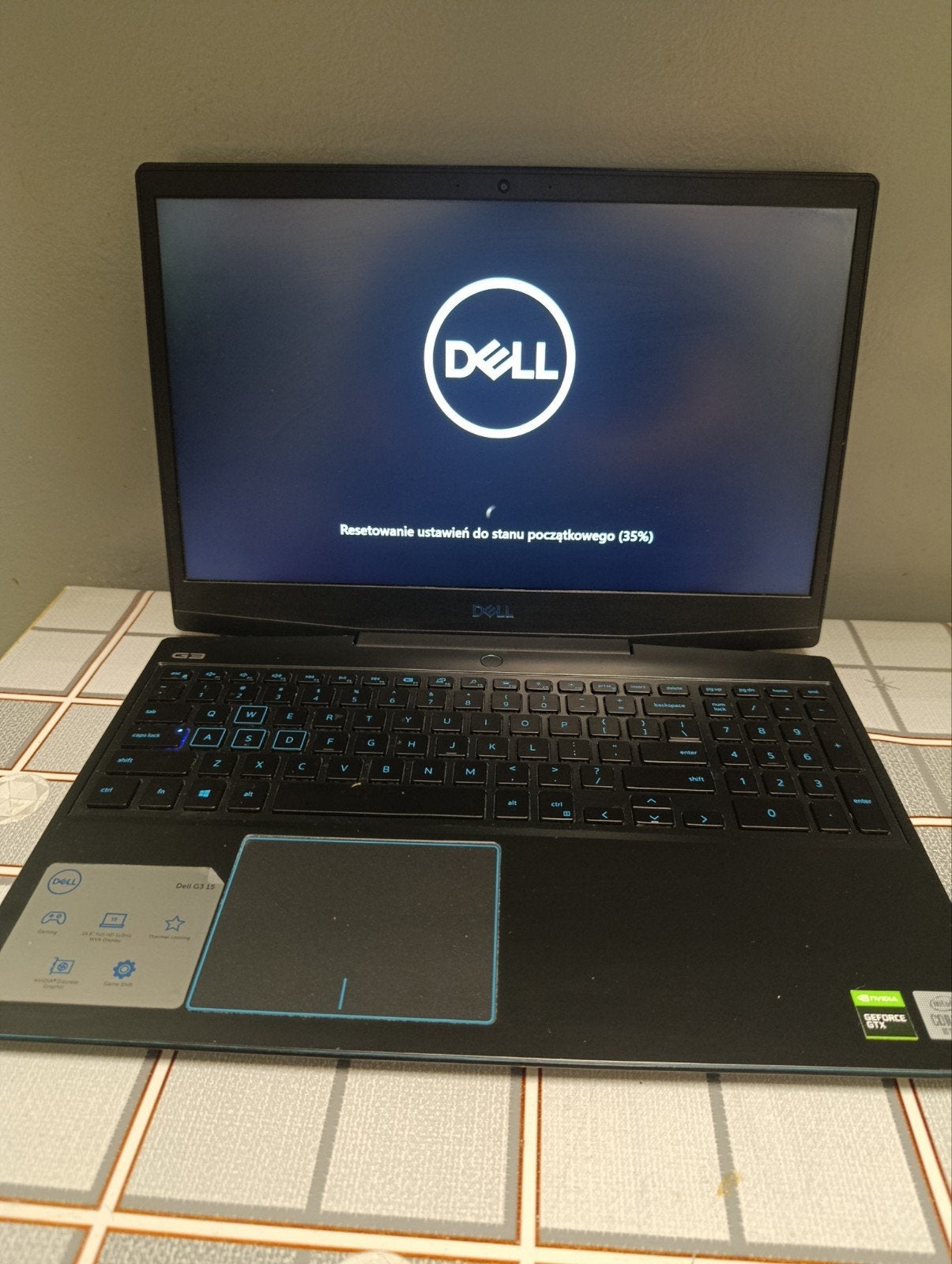Laptop Dell G3 GTX 1650Ti i510300H, 2 tot 3 Ghz, 15 inch, Ophalen of Verzenden, Zo goed als nieuw