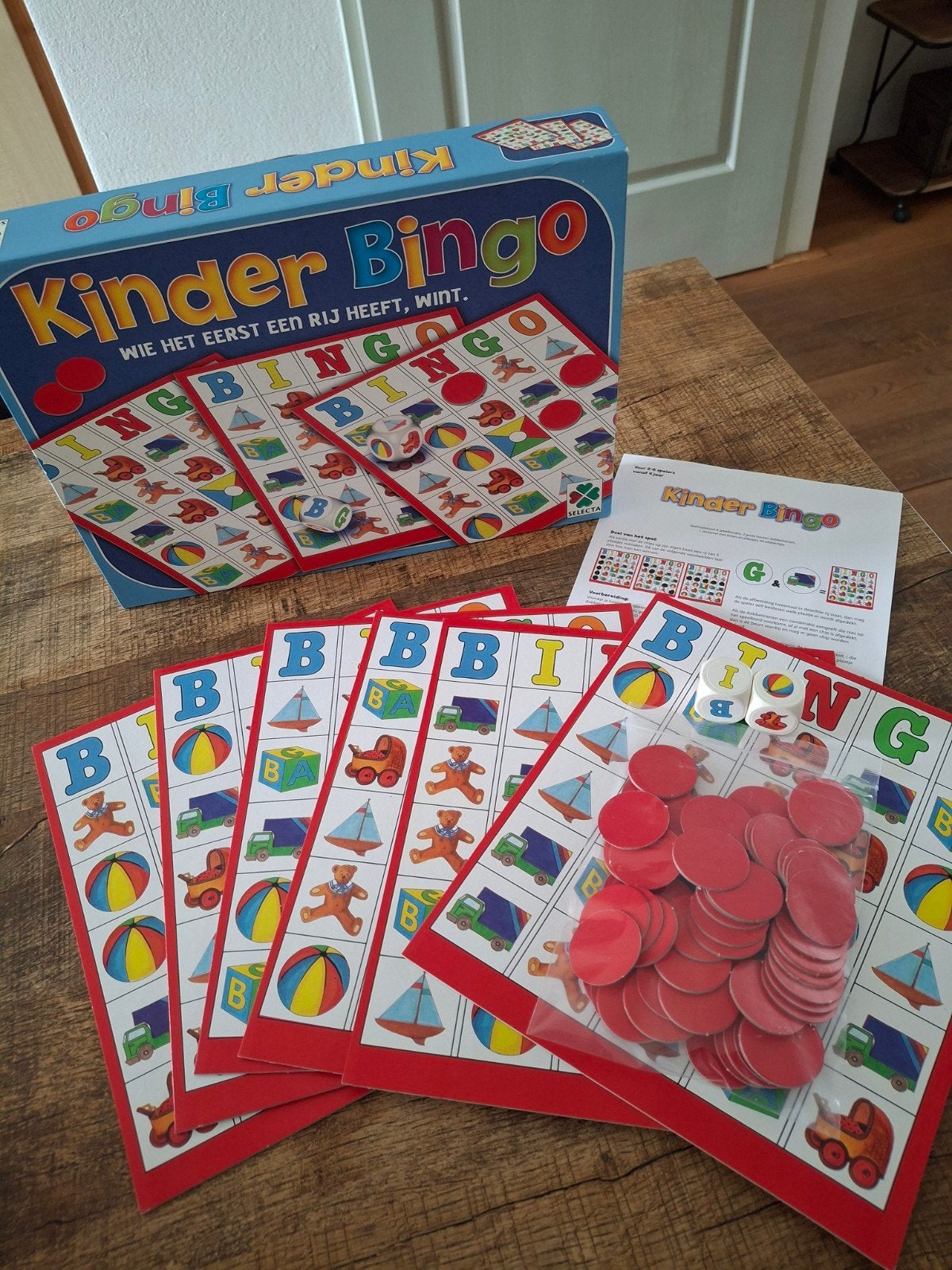 kinder bingo, Ophalen of Verzenden