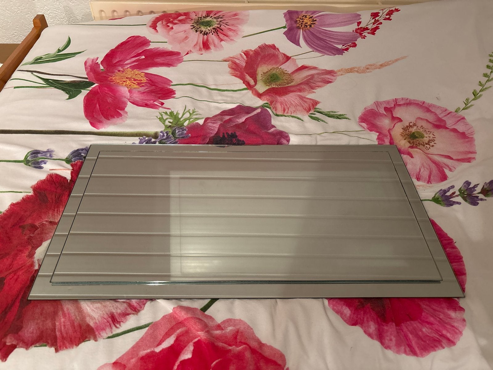 Grohe Atrio Spiegel 87x47cm, Ophalen, Gebruikt, 75 tot 100 cm, Minder dan 100 cm