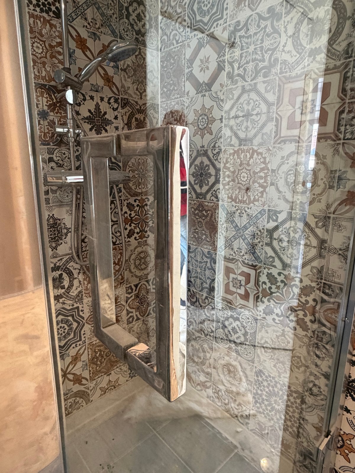 Bruynzeel douchecabine met chromen accenten, Ophalen, Gebruikt, Chroom, Douche