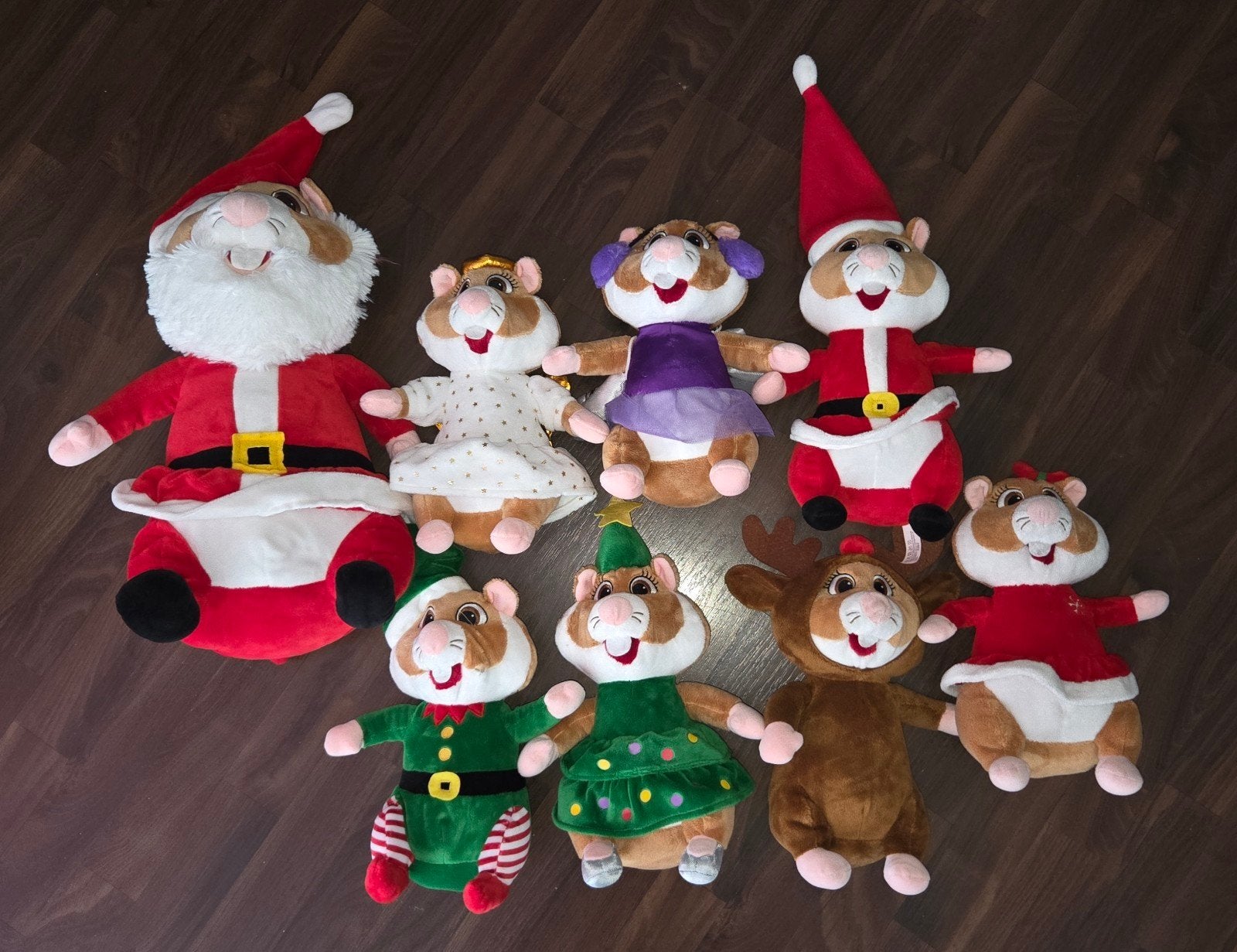 AH Kerst Hamster Knuffels - Diverse Uitvoeringen, Albert Heijn, Hamster, Nieuw, Ophalen of Verzenden