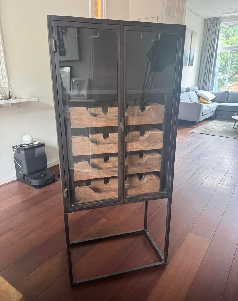 Wijnkast moet snel, Zo goed als nieuw, Minder dan 100 cm, 25 tot 50 cm, 50 tot 100 cm