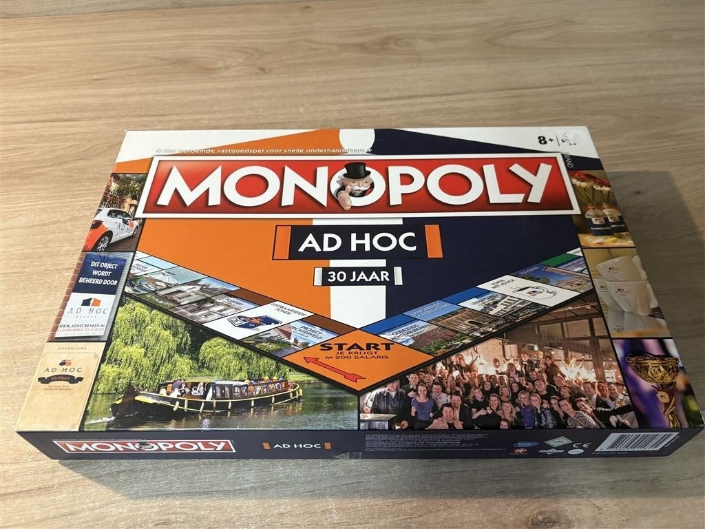 monopoly ad hoc 20 jaar - s7073, Verzenden, Zo goed als nieuw