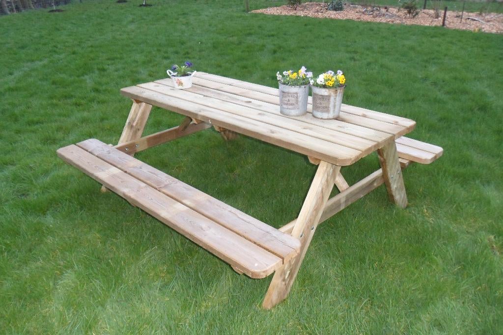 picknick bank 180 cm, Ophalen, Nieuw, Inklapbaar, Rechthoekig