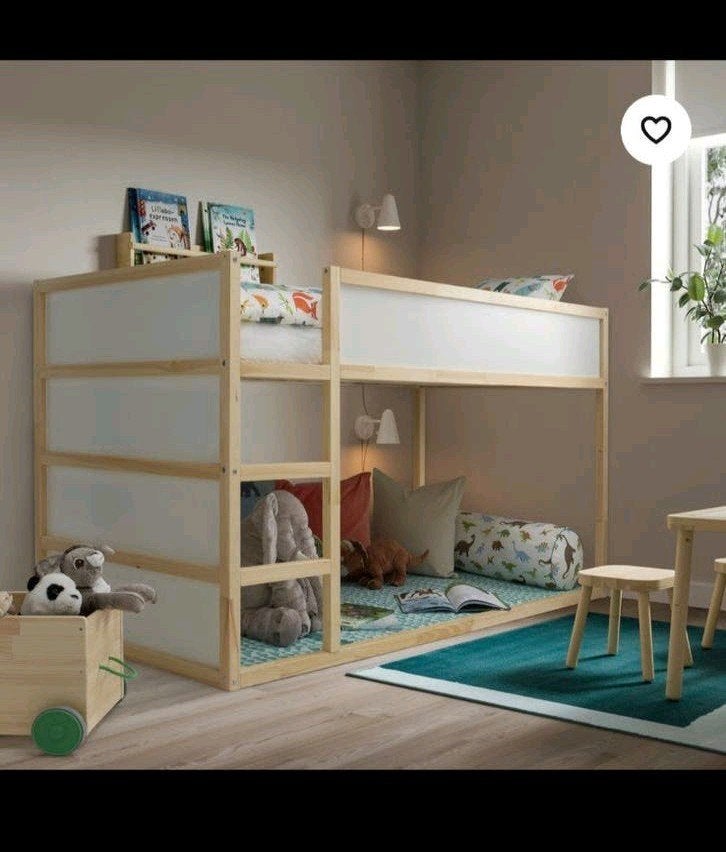 IKEA Kura, Ophalen, 90 cm, Eenpersoons, Minder dan 160 cm