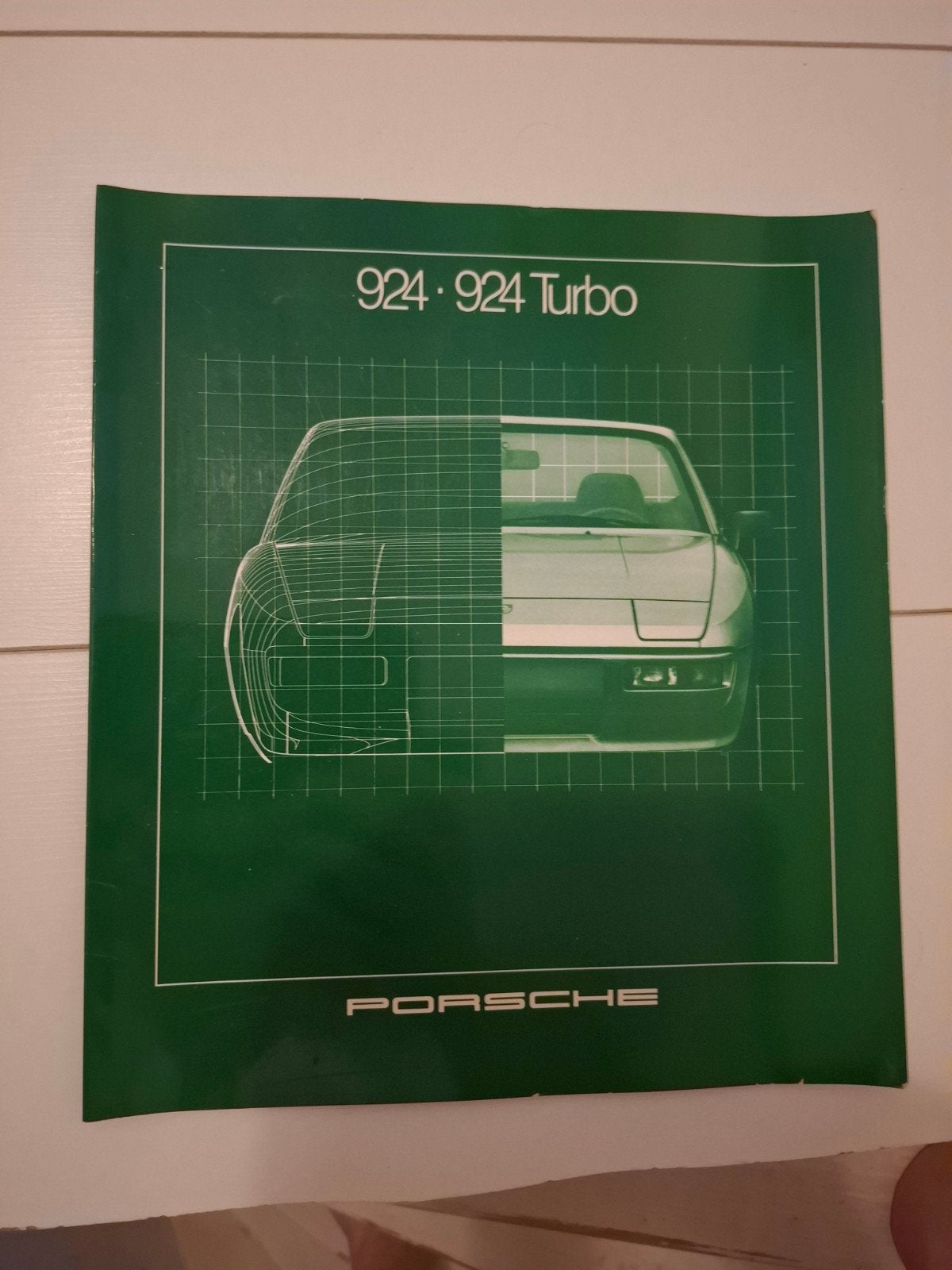 Porsche 924 924 Turbo brochure uit 1981, Ophalen of Verzenden, Zo goed als nieuw, Porsche