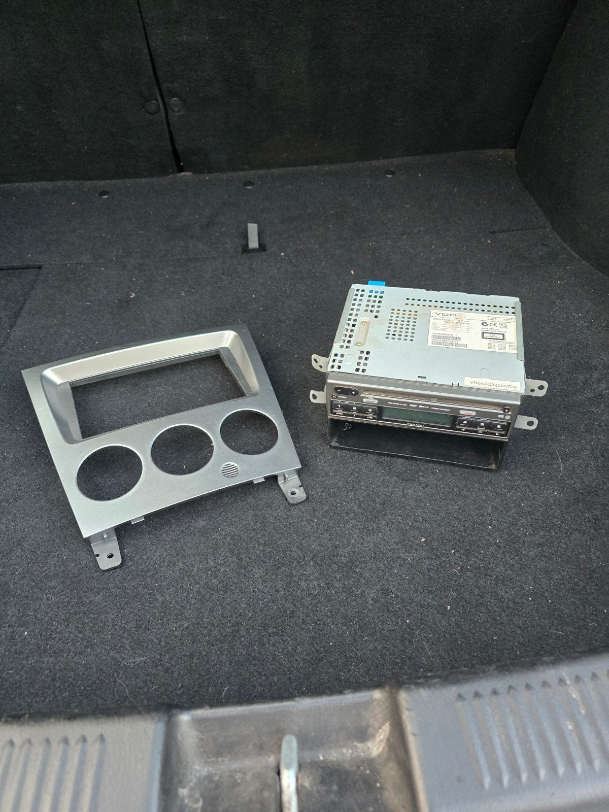 Subaru Impreza Hawkeye 2007 Radio met Frame, Ophalen, Gebruikt