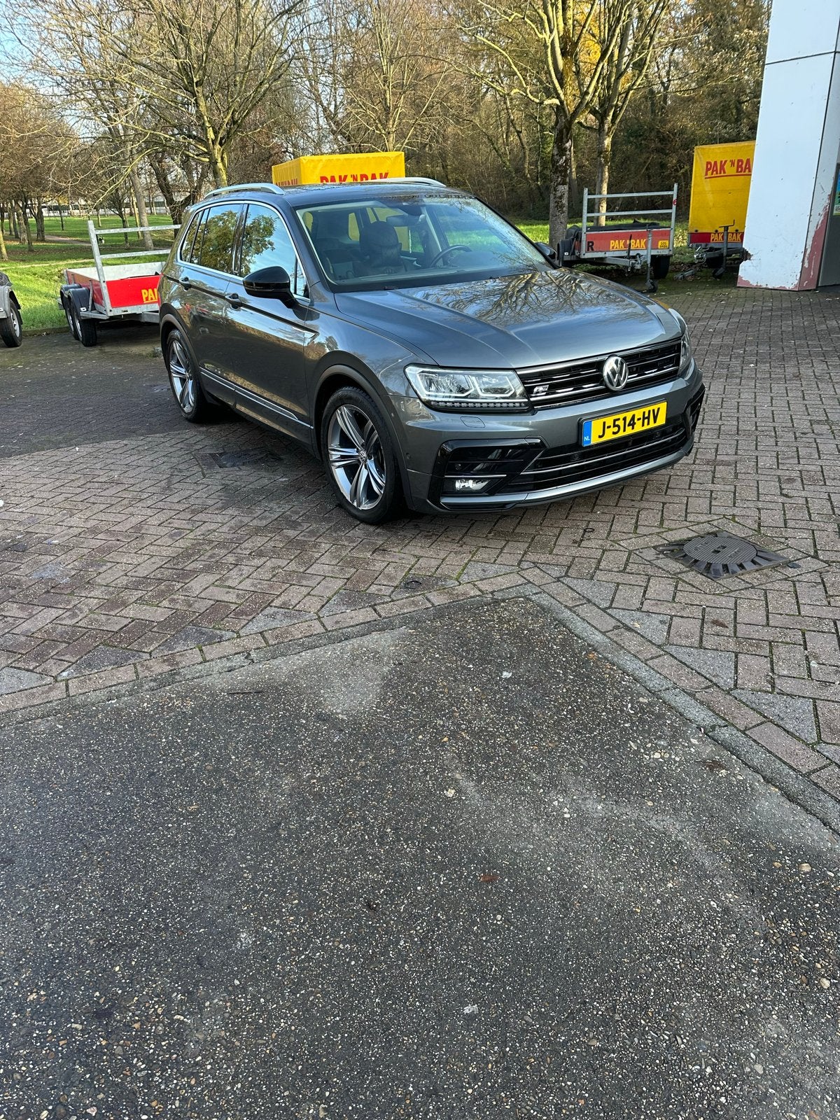 Volkswagen Tiguan 1.5 TSI ACT 150pk DSG 2019 Grijs, Auto's, Lichtsensor, Stof, 1498 cc, 4 cilinders