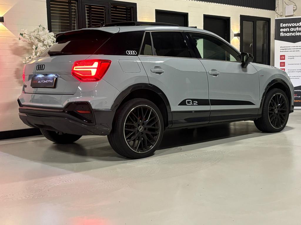 Audi Q2 35 TFSI S Line |Pano|B&O|Leder|Cam|Sfeer|ACC|Matrix|, Auto's, Audi, 4 cilinders, 150 pk, Leder, Bedrijf