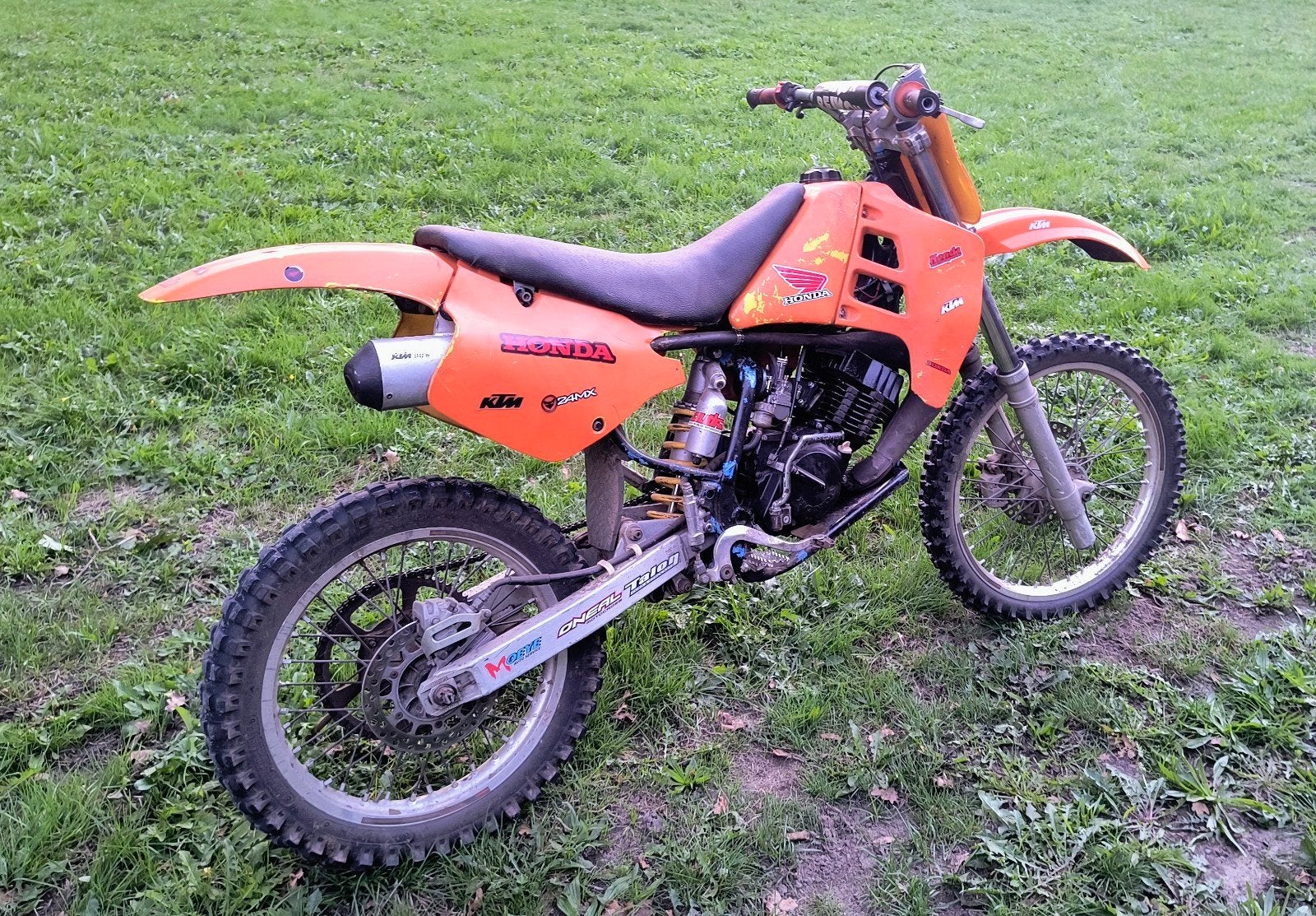 Crossbrommer Honda met 125cc Athena, Ophalen, Honda, Gebruikt, 125 cc