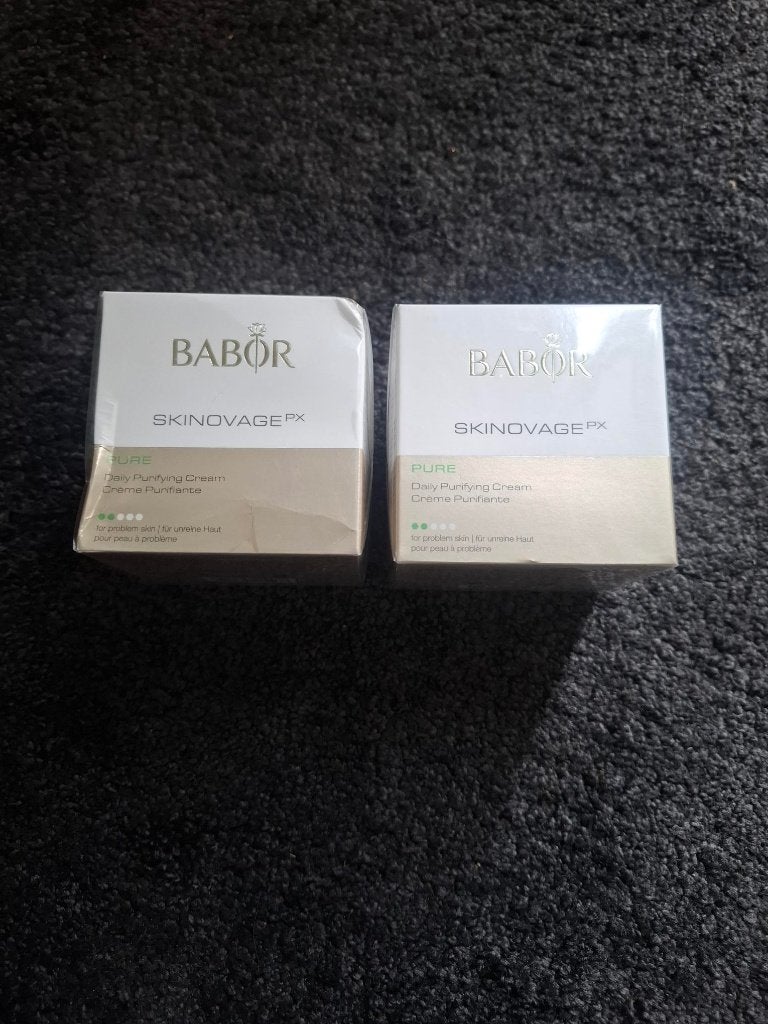Nieuwe Babor Skinovage Pure Daily Purifying Cream (advr 470), Ophalen of Verzenden, Nieuw, Gehele gezicht, Verzorging