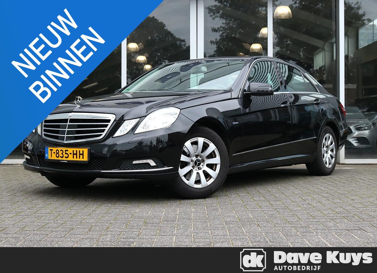 Mercedes-Benz E-klasse 350 CGI Elegance | Adaptive Cruisecon, Auto diversen, Automaat, Zwart, Mercedes-Benz, Sedan