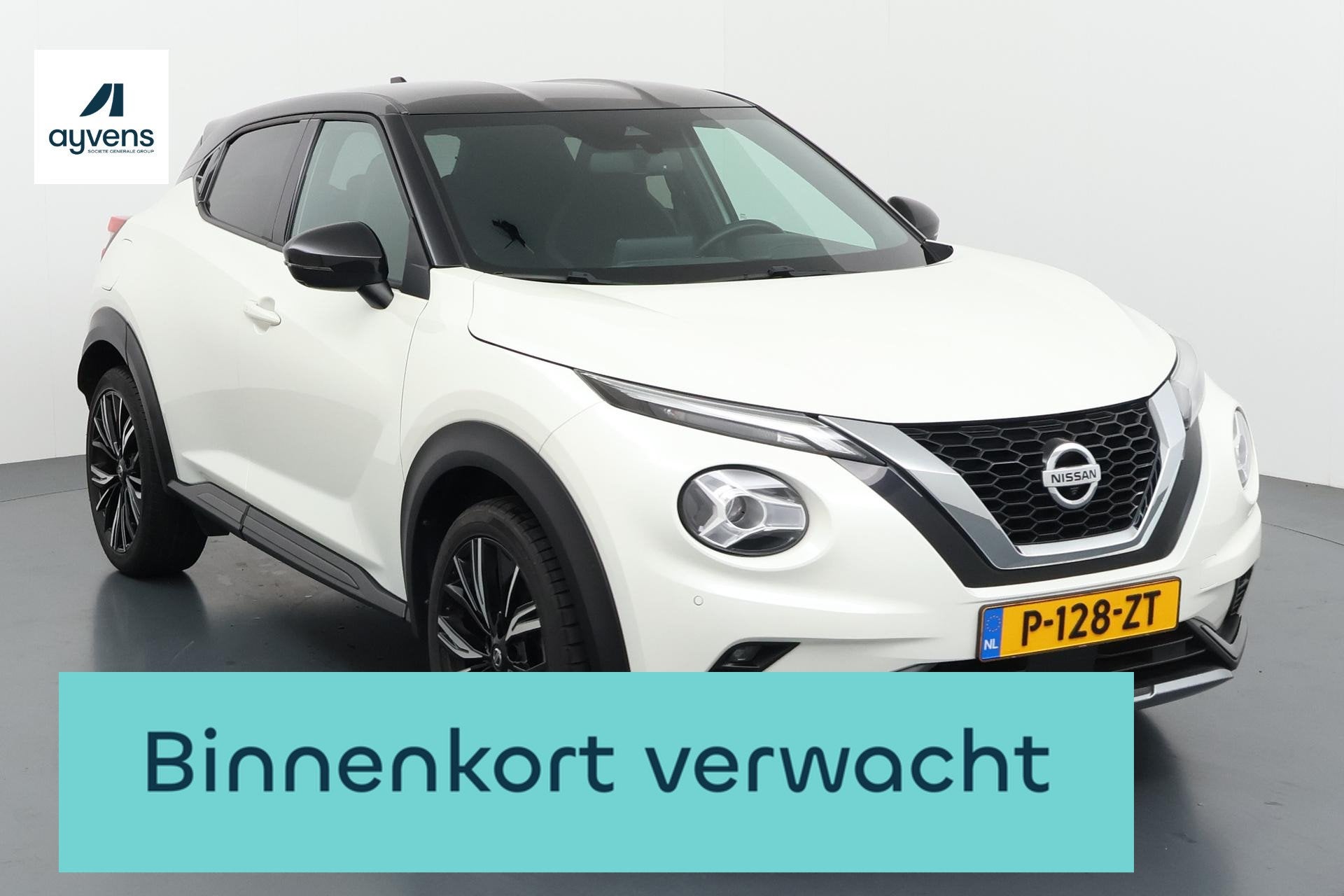 Nissan Juke 1.0 DIG-T N-Design Opvallende tweekleurencombina, Auto's, Stof, Euro 6, Wit, Origineel Nederlands