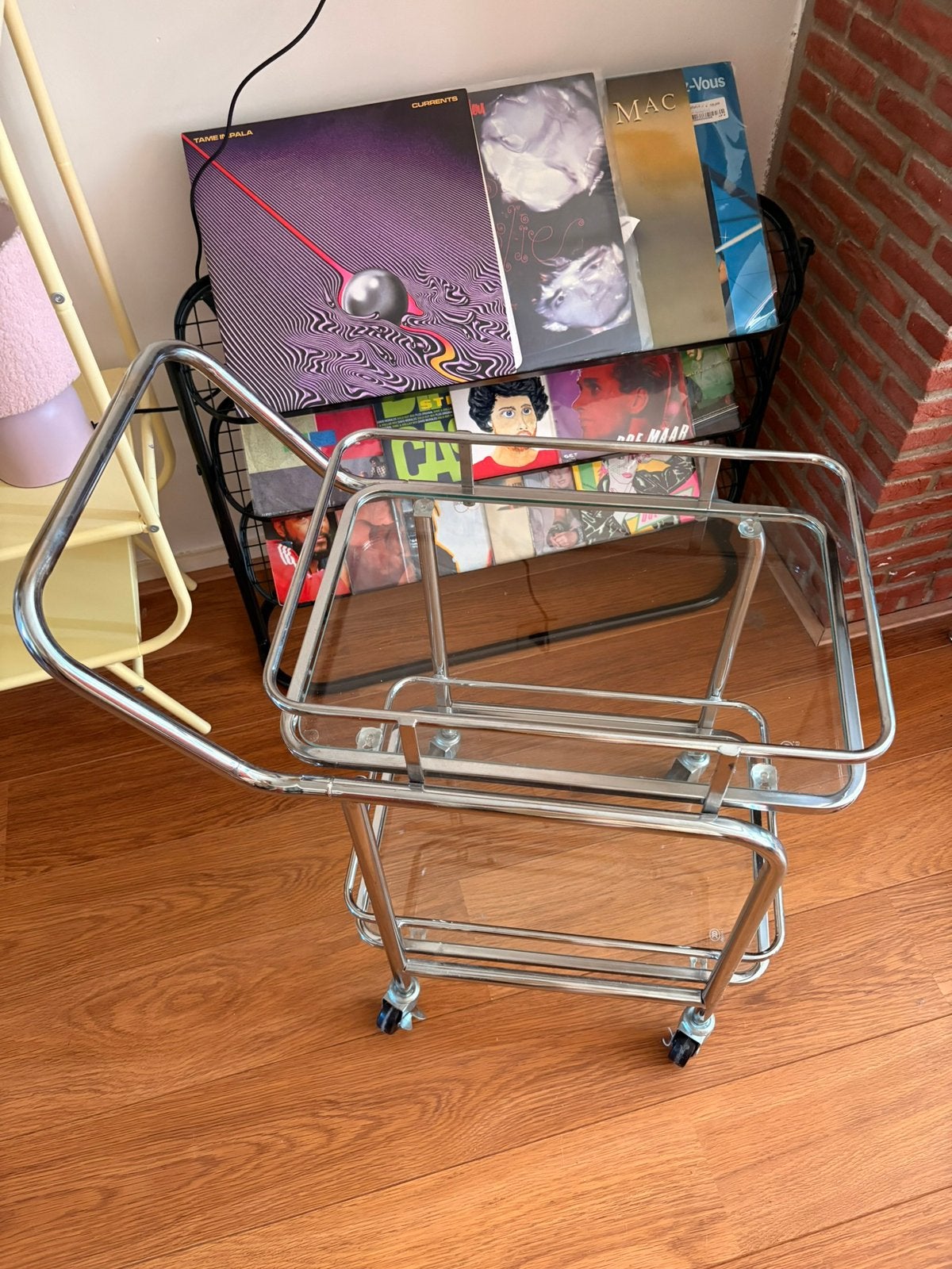 Leuke serveerwagen/bar trolley, Ophalen, Zo goed als nieuw