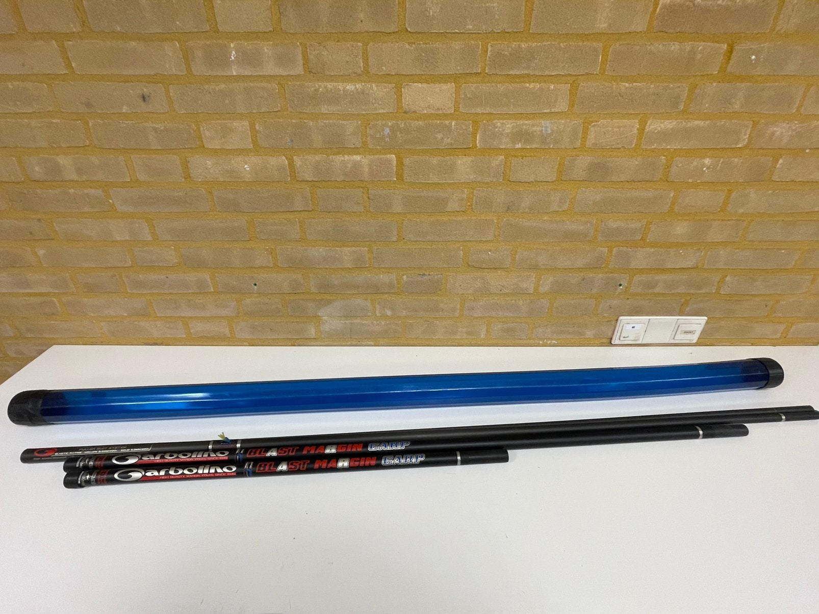 Garbolino blast margin Carp 5mtr vaste stok, Ophalen, Zo goed als nieuw, Vaste hengel