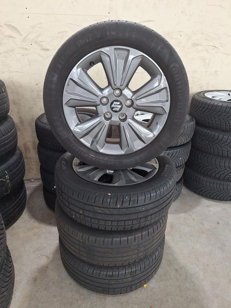 Suzuki Vitara Zomerset 17 Inch Origineel, Auto-onderdelen, Banden en Velgen, Ophalen, -, -, Banden en Velgen
