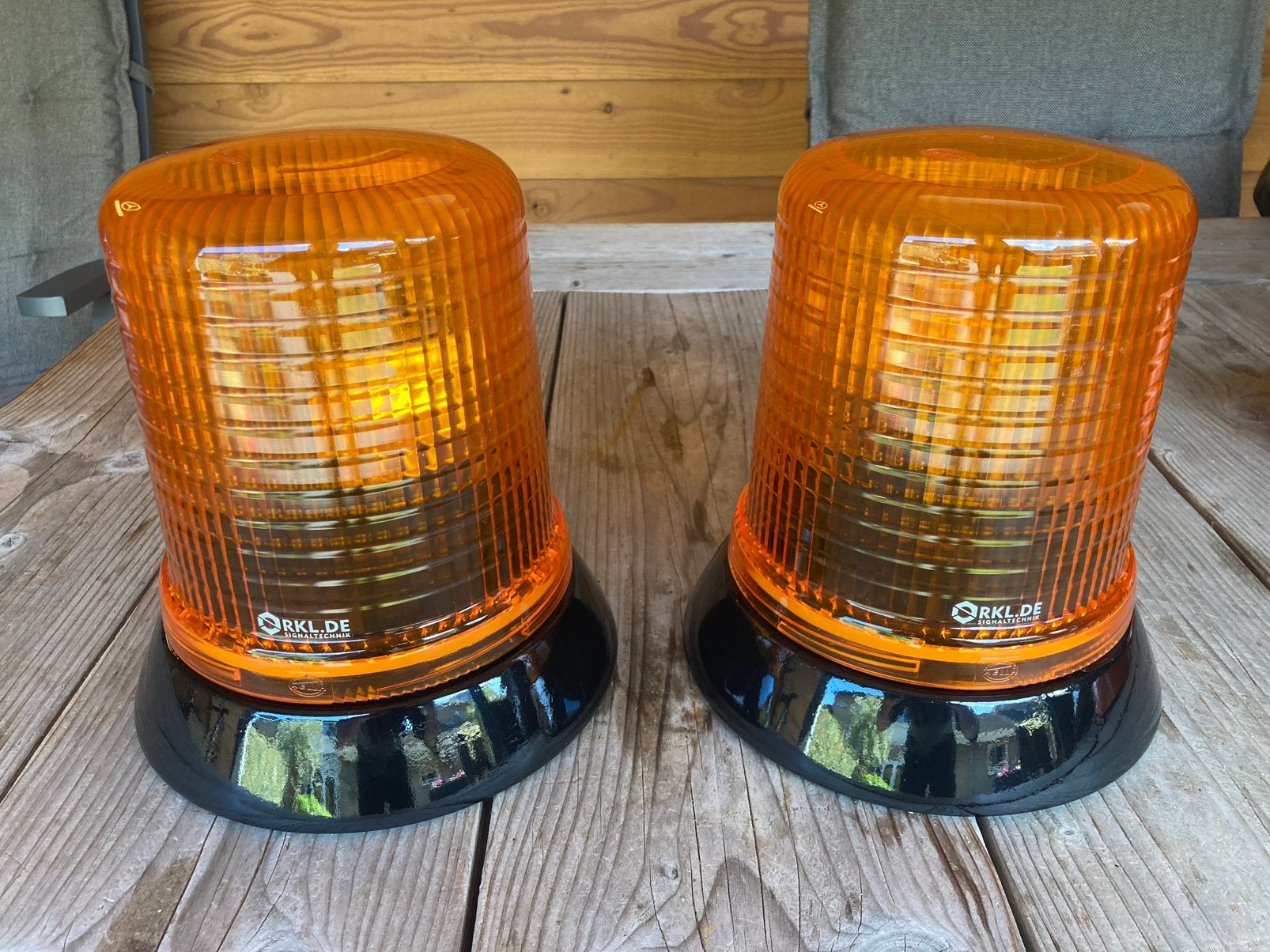 Te Koop: Hella KL80 Zwaailampen 12 volt Mercedes Düdo, Ophalen of Verzenden, Zo goed als nieuw