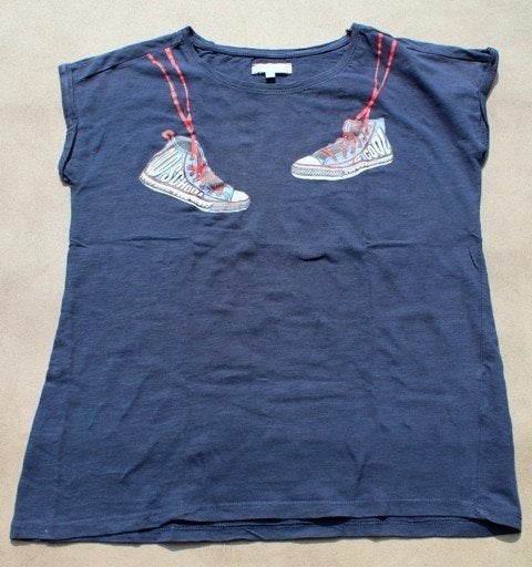 Donkerblauw topje van Frizzle - maat 176, Ophalen of Verzenden, Zo goed als nieuw, Shirt of Longsleeve, Frizzle