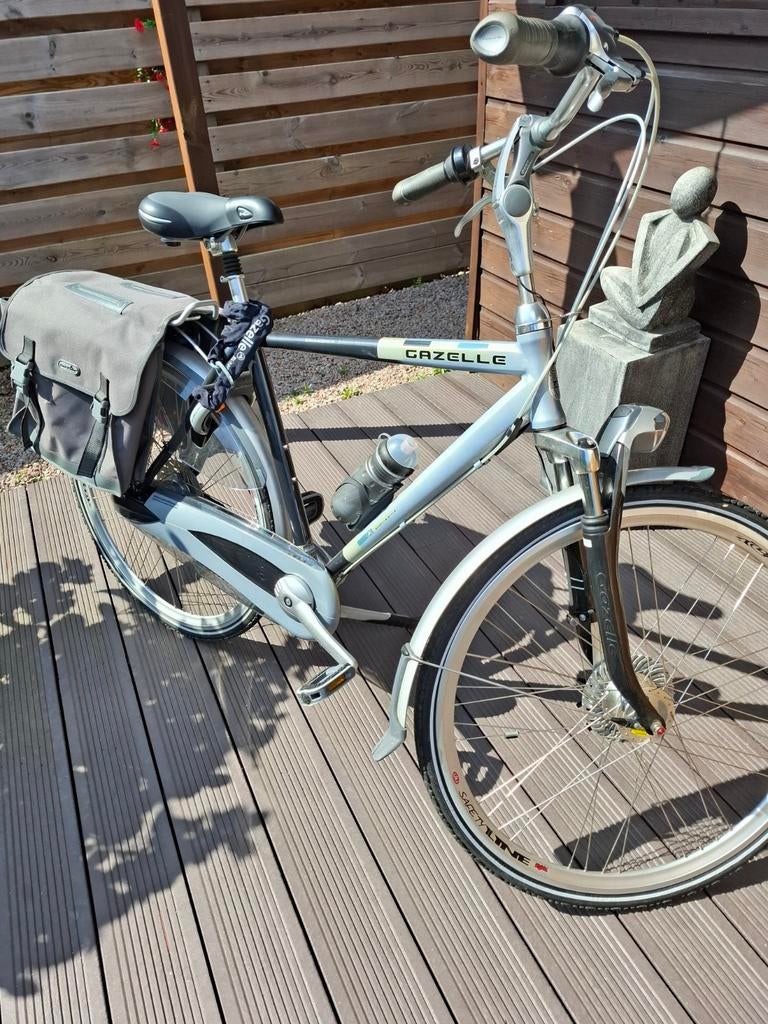 gazelle herenfiets, Fietsen en Brommers, Fietsen | Heren | Herenfietsen, Ophalen of Verzenden, Zo goed als nieuw, Gazelle