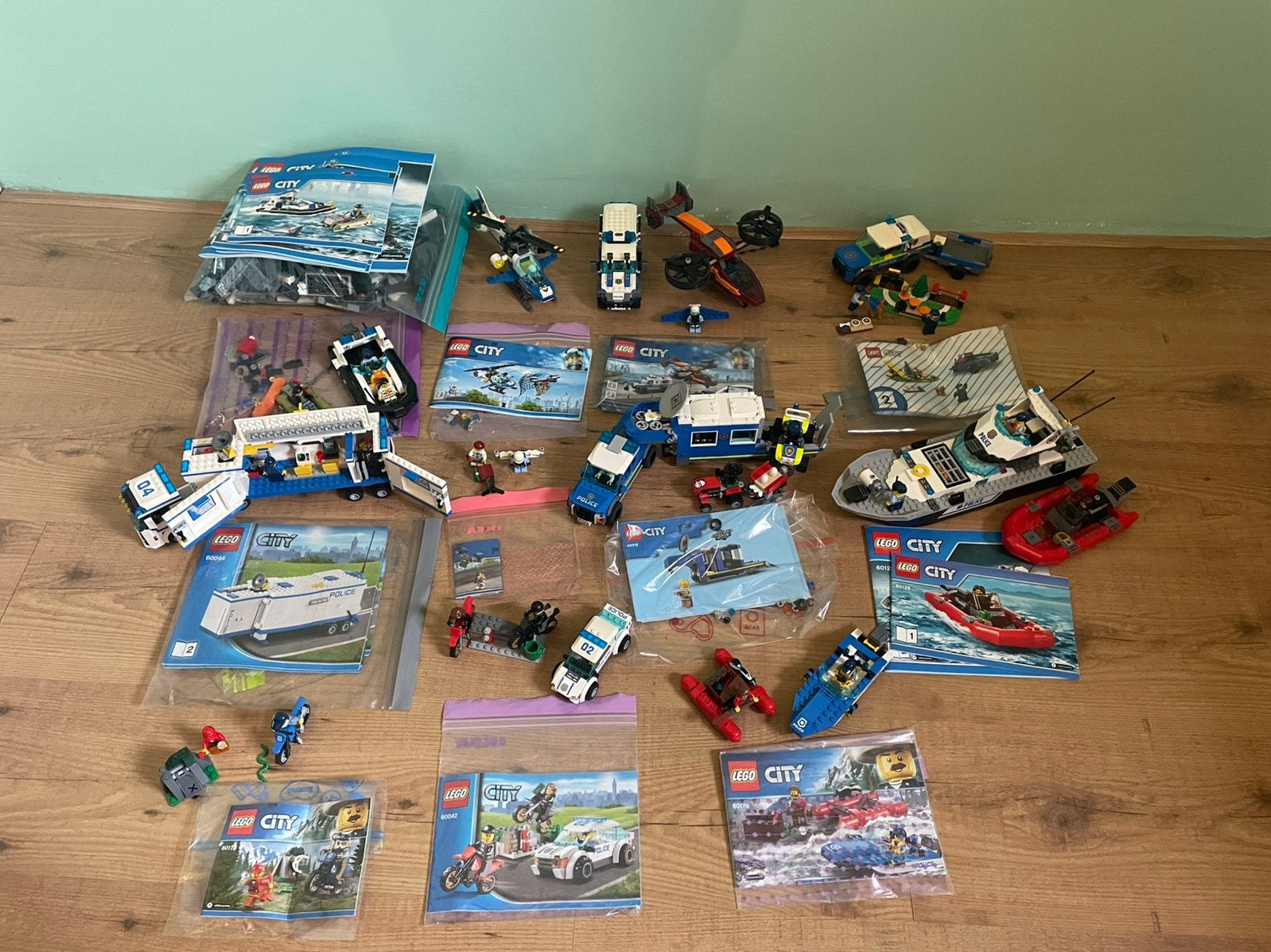 Partij lego city politie, Kinderen en Baby's, Speelgoed | Duplo en Lego, Zo goed als nieuw, Lego, Complete set, City, Ophalen of Verzenden