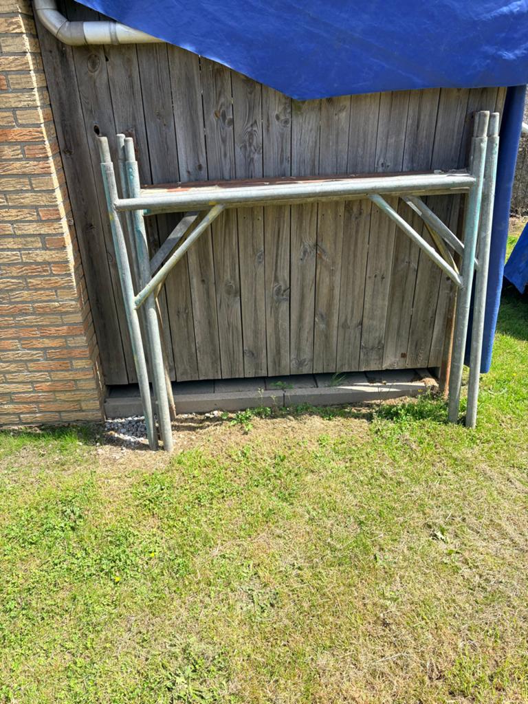 H-jukken steiger - Robuust en betrouwbaar, Ophalen of Verzenden, Gebruikt, Overige typen, Minder dan 2 meter
