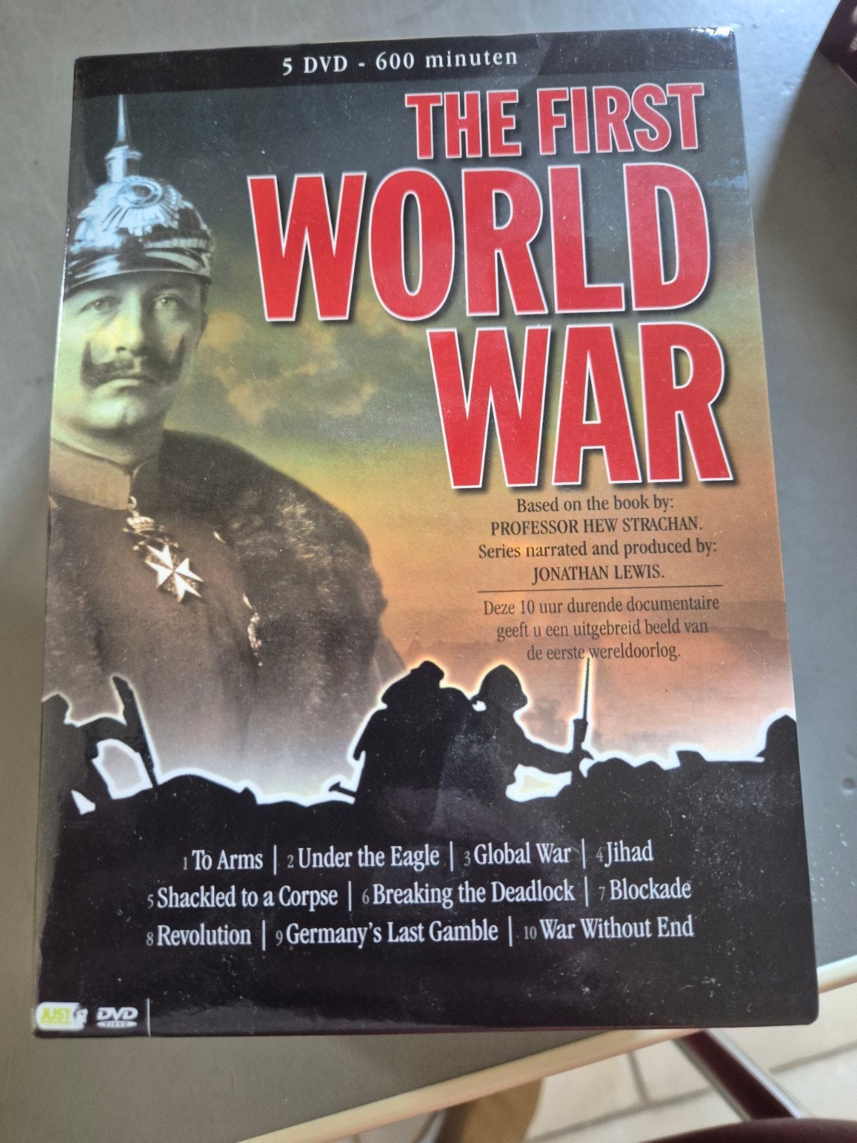 The First World War - Complete DVD Boxset (5 DVD's), Vanaf 16 jaar, Oorlog of Misdaad, Nederlands, Ophalen of Verzenden