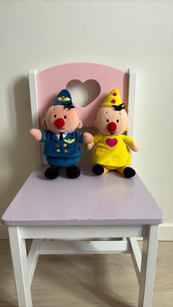 Knuffel bumba normaal en piloot, Kinderen en Baby's, Speelgoed | Knuffels en Pluche, Ophalen, Zo goed als nieuw, Overige typen